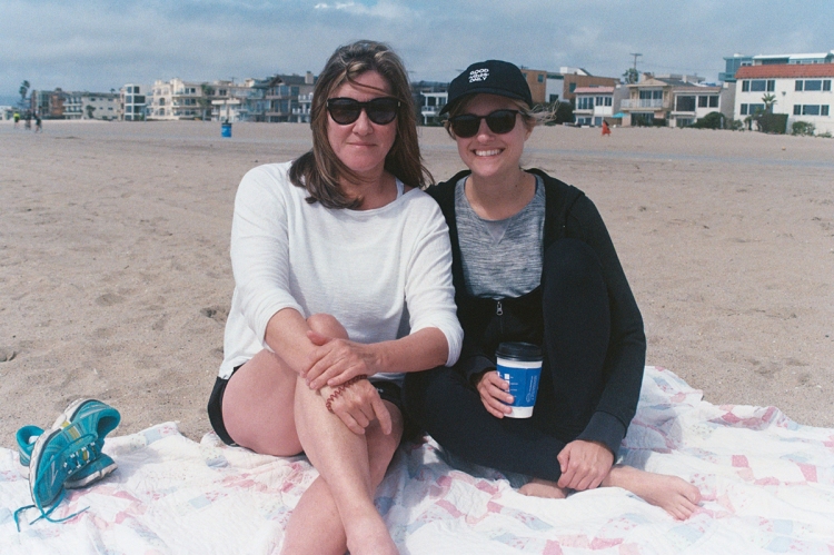 Beach with Mama
